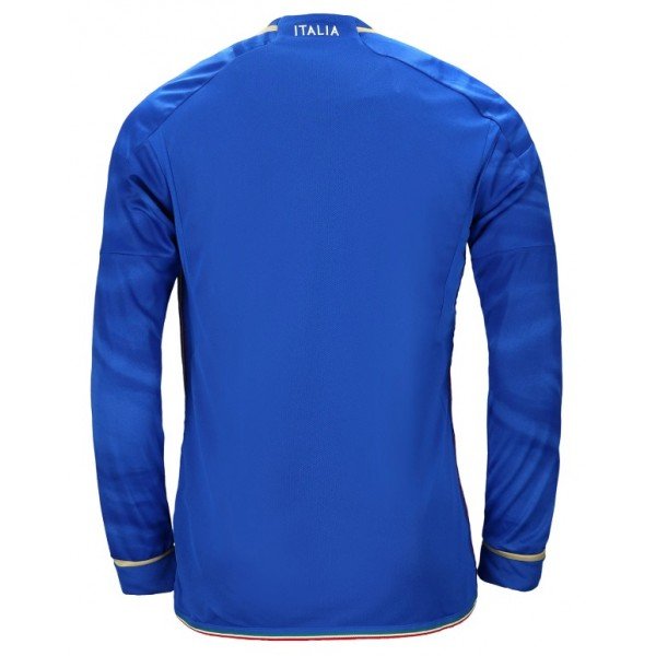 Camisa I Seleção da Italia 2023 2024 Adidas oficial manga comprida