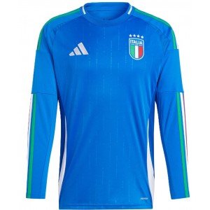 Camisa I Seleção da Italia 2024 Adidas oficial manga comprida