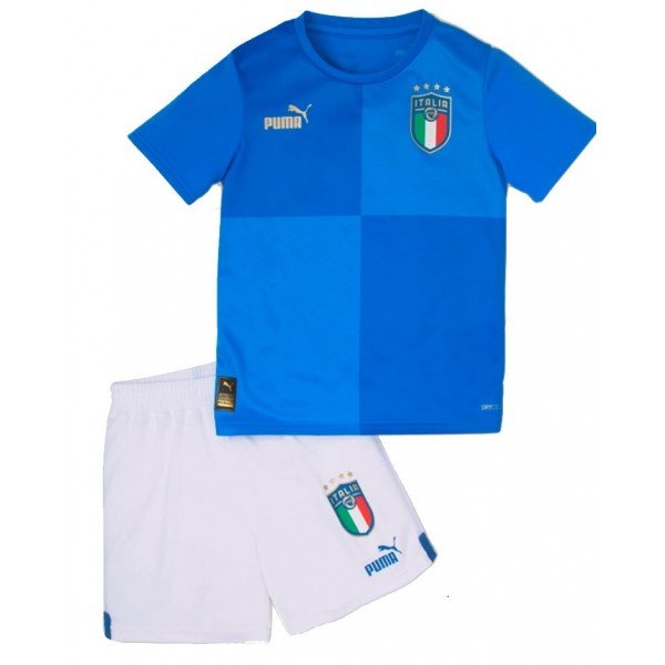 Kit iinfantil I Seleção da Italia 2022 2023 Puma oficial 