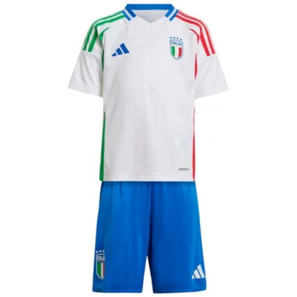 Kit infantil II Seleção da Italia 2024 Adidas oficial  Kit infantil II Seleção da Italia 2024 Adidas oficial