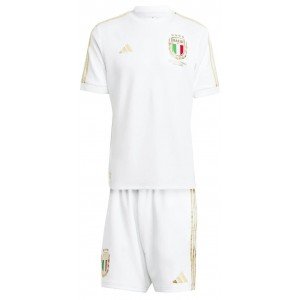 Kit infantil seleção da Italia 2023 2024 Adidas oficial 125 anos 