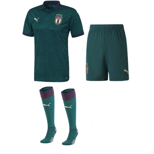 Kit adulto oficial Puma seleção da Itália 2019 2020 III jogador Kit adulto oficial Puma seleção da Itália 2019 2020 III jogador
