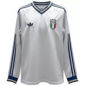 Camisa II Seleção da Italia 2026 Adidas oficial manga comprida 