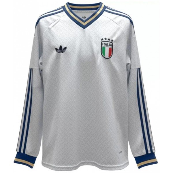 Camisa II Seleção da Italia 2026 Adidas oficial manga comprida 