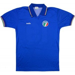 Camisa retro Diadora seleção da Italia 1986 I jogador