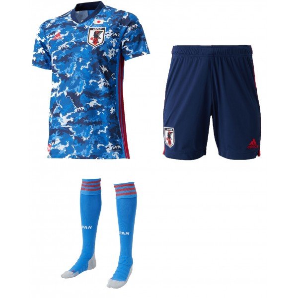 Kit adulto oficial Adidas seleção do Japão 2020 2021 I jogador