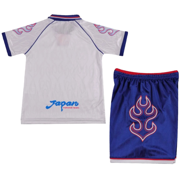 Kit infantil II Seleção do Japão 1998 Asics retro