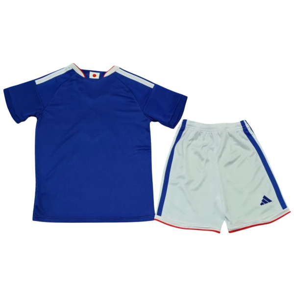 Kit infantil I Seleção do Japão 2026 Adidas oficial Kit infantil I Seleção do Japão 2026 Adidas oficial