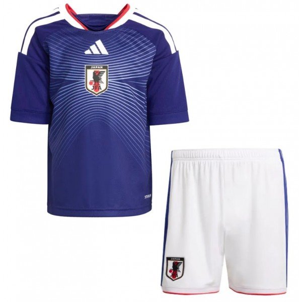 Kit infantil I Seleção do Japão 2026 Adidas oficial 