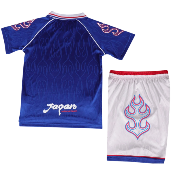 Kit infantil I Seleção do Japão 1998 Asics retro