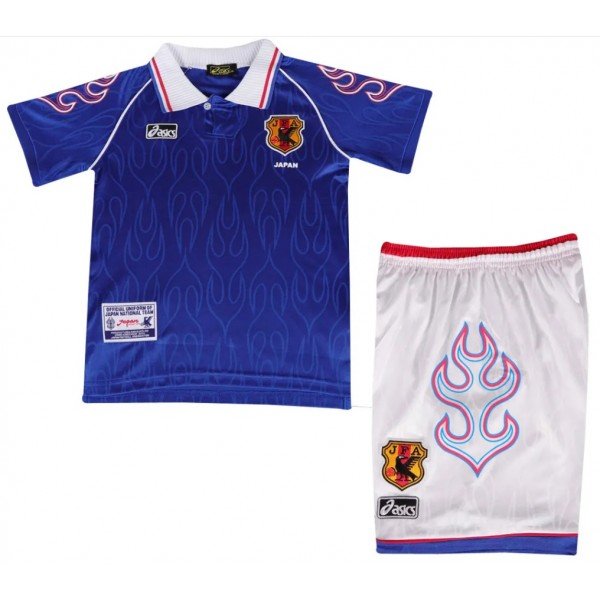 Kit infantil I Seleção do Japão 1998 Asics retro