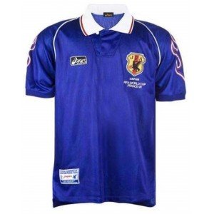 Camisa Retro Asics seleção do Japão 1998 I jogador