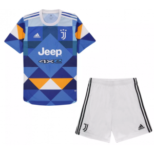 Kit infantil IV Juventus 2021 2022 Adidas oficial 