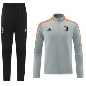 Kit treinamento Juventus 2021 2022 Adidas oficial Cinza e preto