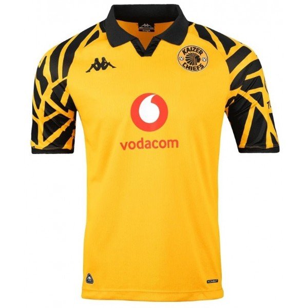 Camisa I Kaizer Chiefs 2025 2026 Kappa oficial 