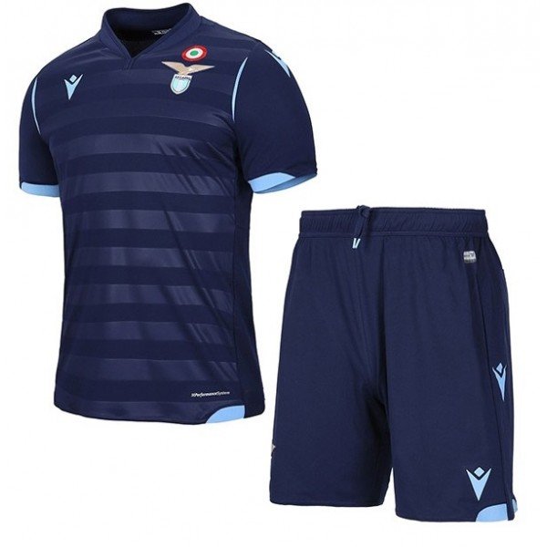 Kit infantil oficial Macron Lazio 2019 2020 III jogador 