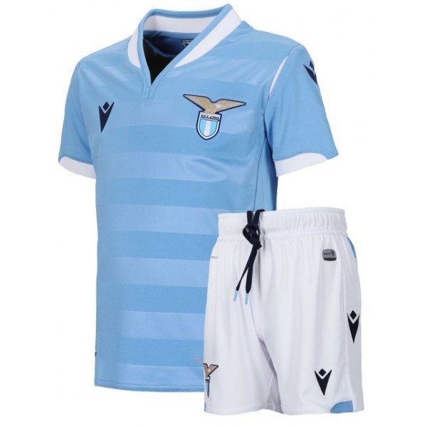 Kit infantil oficial Macron Lazio 2019 2020 I jogador 