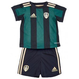 Kit infantil oficial Adidas Leeds United 2020 2021 II Jogador