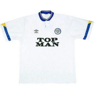  Camisa I Leeds United 1991 1992 Umbro retro