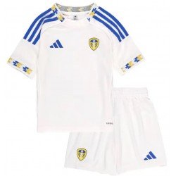 Kit infantil I Leeds United 2025 2026 Adidas oficial 