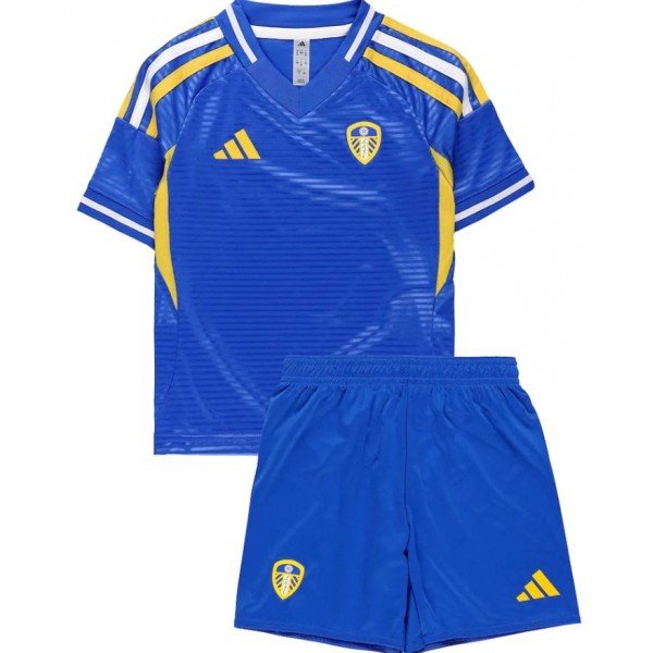 Kit infantil II Leeds United 2025 2026 Adidas oficial 