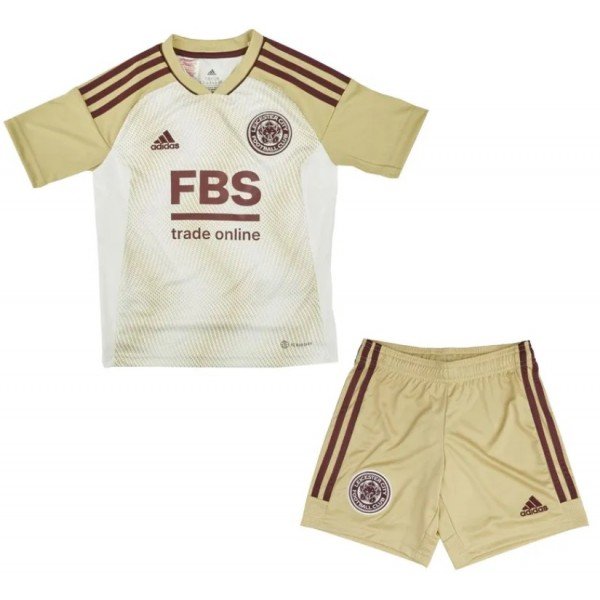 Kit infantil III Leicester City 2022 2023 Adidas oficial