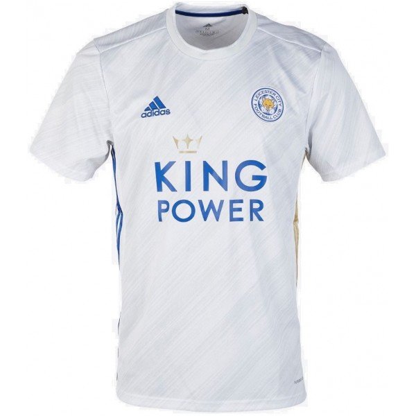 Camisa oficial Adidas Leicester City 2020 2021 II jogador branca