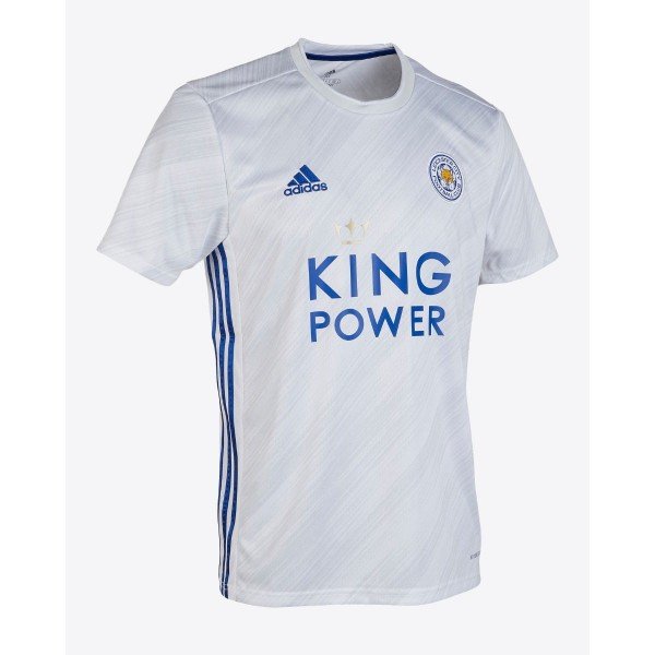 Camisa oficial Adidas Leicester City 2020 2021 II jogador branca