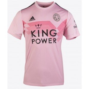 Camisa oficial Adidas Leicester City 2019 2020 II jogador Rosa