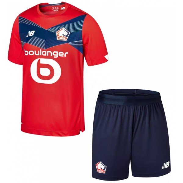 Kit infantil oficial New Balance Lille 2020 2021 I jogador
