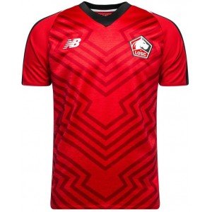 Camisa oficial New Balance Lille 2018 2019 I jogador Camisa oficial New Balance Lille 2018 2019 I jogador