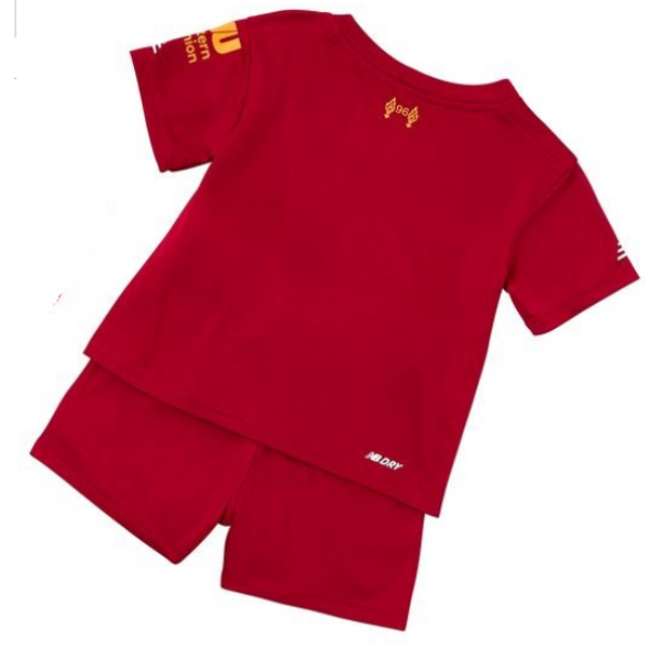Kit infantil oficial New Balance Liverpool 2019 2020 I jogador Kit infantil oficial New Balance Liverpool 2019 2020 I jogador