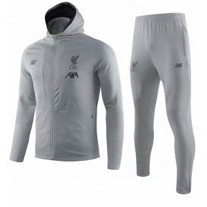 Kit treinamento oficial New Balance Liverpool 2019 2020 Cinza