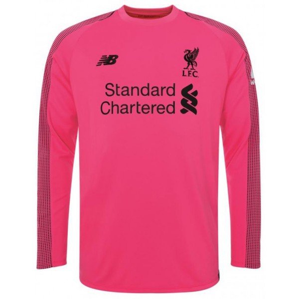 Camisa oficial New Balance Liverpool 2018 2019 II goleiro manga comprida