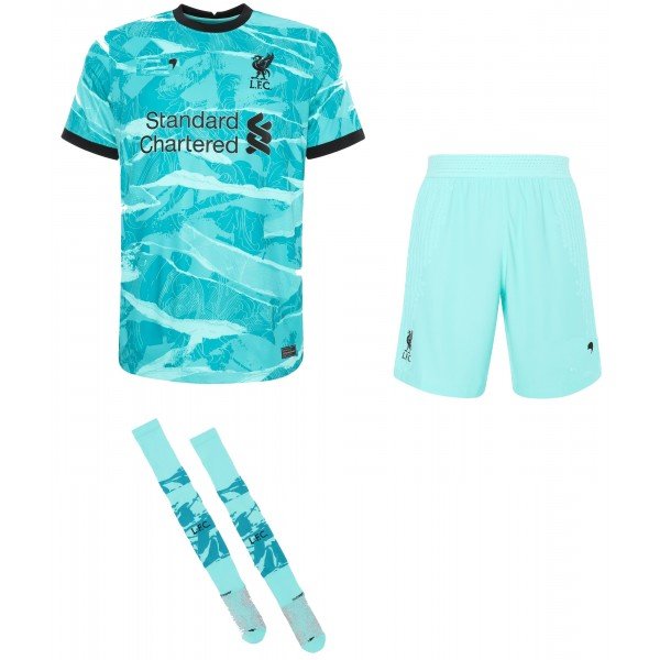 Kit adulto Liverpool 2020 2021 II Away Jogador