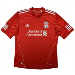 Camisa I Liverpool 2010 2011 Adidas retro