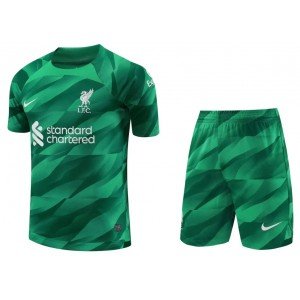 Kit infantil Goleiro III Liverpool 2023 2024 Third