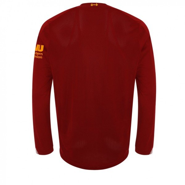 Camisa oficial New Balance Liverpool 2019 2020 I jogador manga comprida