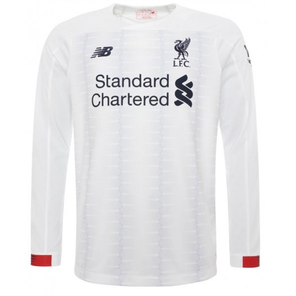 Camisa oficial New Balance Liverpool 2019 2020 II jogador manga comprida