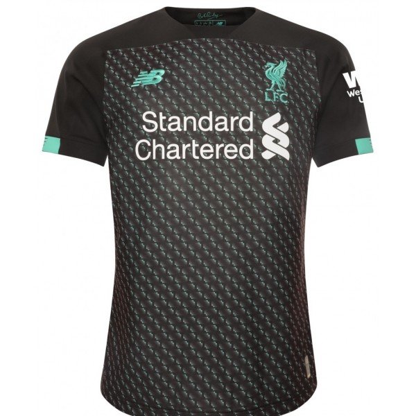 Kit adulto oficial New Balance Liverpool 2019 2020 III jogador Kit adulto oficial New Balance Liverpool 2019 2020 III jogador