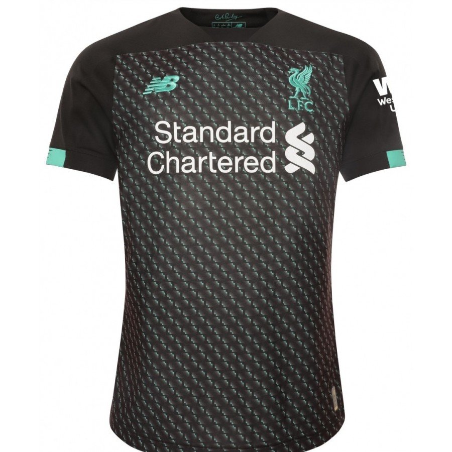Kit adulto oficial New Balance Liverpool 2019 2020 III jogador Kit adulto oficial New Balance Liverpool 2019 2020 III jogador