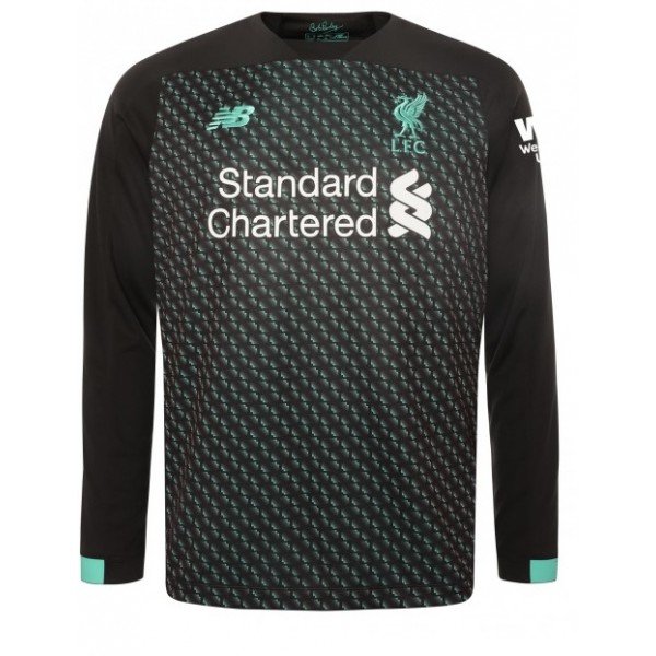 Camisa oficial New Balance Liverpool 2019 2020 III jogador manga comprida