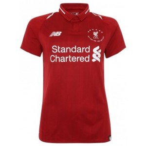Camisa feminina oficial New Balance Liverpool Edição Especial