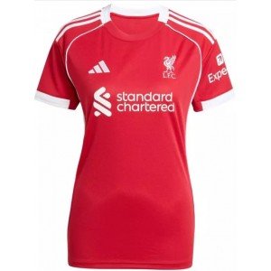 Camisa feminina I Liverpool 2025 2026 Adidas oficial