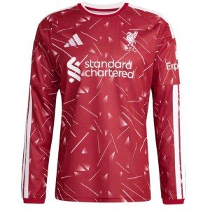 Camisa I Liverpool 2026 2027 Adidas oficial manga comprida Camisa I Liverpool 2026 2027 Adidas oficial manga comprida