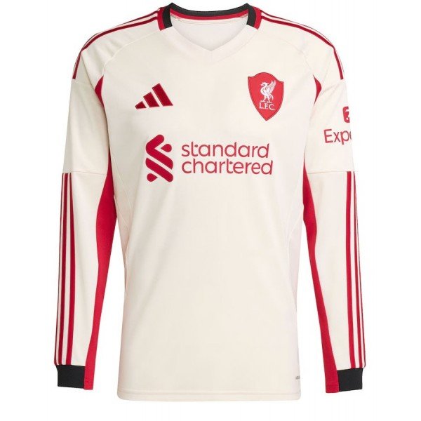 Camisa II Liverpool 2025 2026 Adidas oficial manga comprida