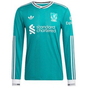 Camisa III Liverpool 2025 2026 Adidas oficial Manga comprida
