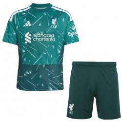 Kit infantil Goleiro I Liverpool 2026 2027 Adidas oficial 