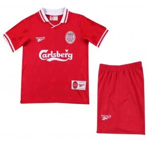 Kit infantil I Liverpool 1996 1997 Reebok retro 