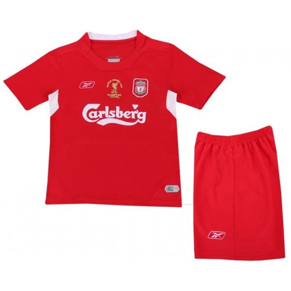 Kit infantil I Liverpool 2004 2005 Reebok retro